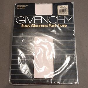 Givenchy Vintage Silver Fox Body Gleamers Pantyhose